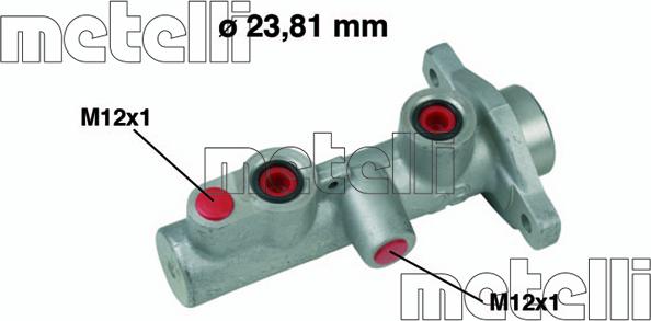 Metelli 05-0651 - Peapiduri silinder onlydrive.pro