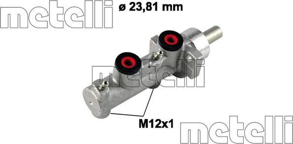 Metelli 05-0600 - Brake Master Cylinder onlydrive.pro