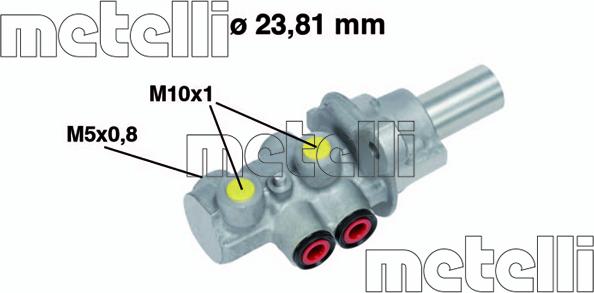 Metelli 05-0683 - Brake Master Cylinder onlydrive.pro