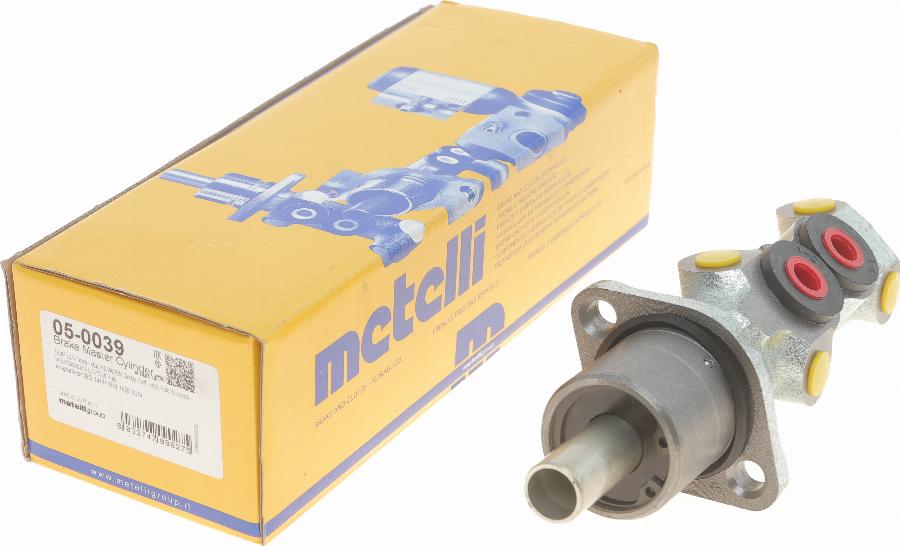 Metelli 05-0039 - Pagrindinis cilindras, stabdžiai onlydrive.pro