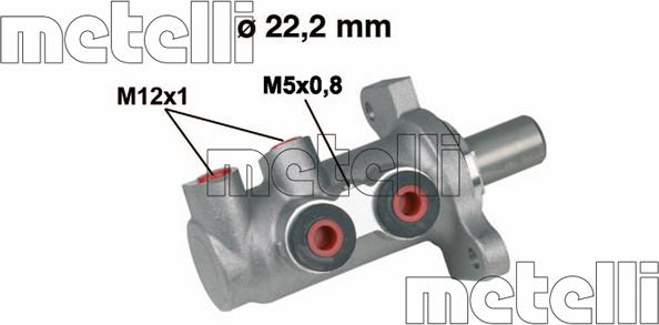 Metelli 05-0294 - Brake Master Cylinder onlydrive.pro