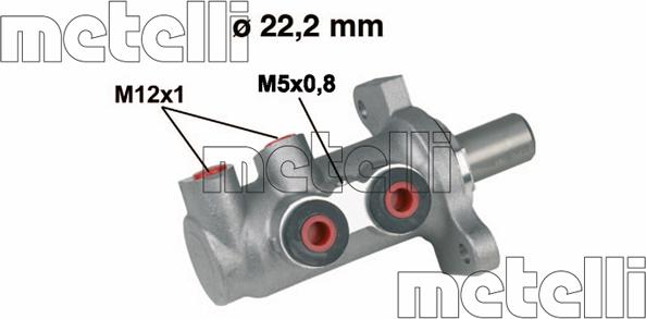 Metelli 05-0294 - Jarrupääsylinteri onlydrive.pro