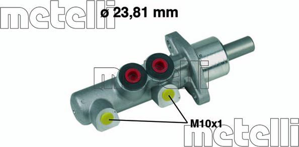 Metelli 05-0259 - Brake Master Cylinder onlydrive.pro