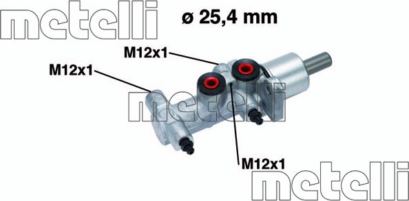 Metelli 05-0766 - Brake Master Cylinder onlydrive.pro