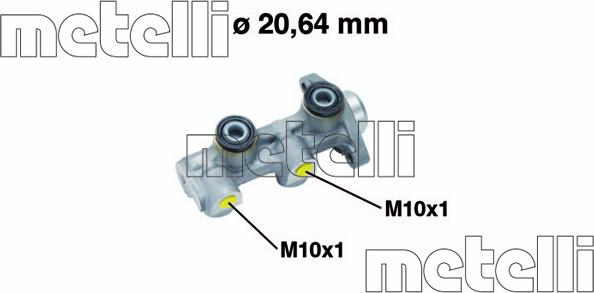 Metelli 05-0760 - Brake Master Cylinder onlydrive.pro