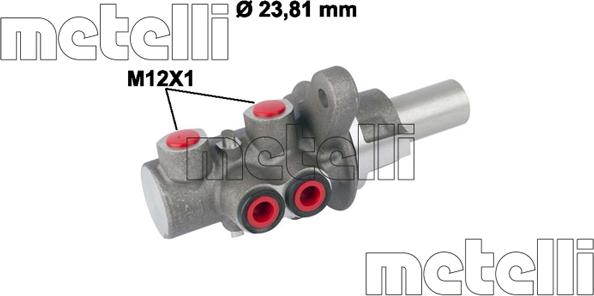 Metelli 05-0779 - Brake Master Cylinder onlydrive.pro