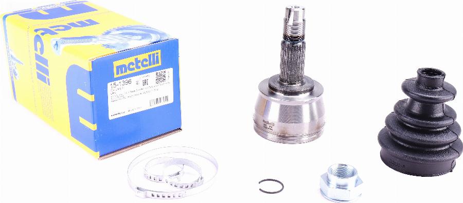 Metelli 15-1396 - Шарнирный комплект, ШРУС, приводной вал onlydrive.pro