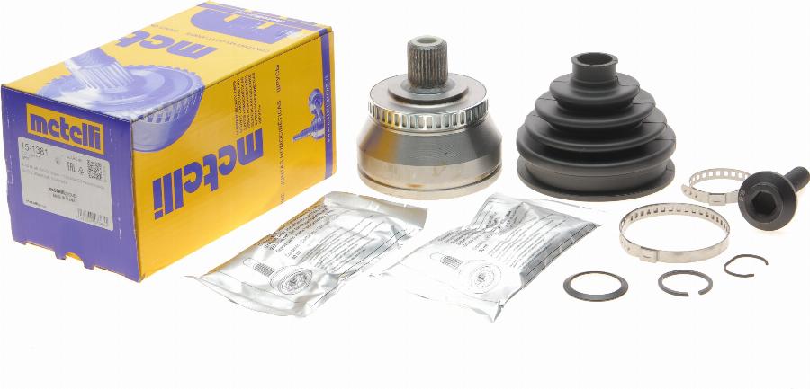 Metelli 15-1381 - Шарнирный комплект, ШРУС, приводной вал onlydrive.pro