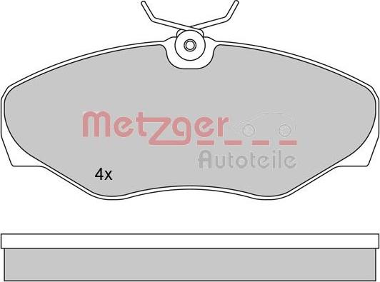 Japanparts JPA109AF - Brake Pad Set, disc brake onlydrive.pro