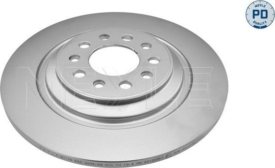 Meyle 57-15 523 0004/PD - Brake Disc onlydrive.pro