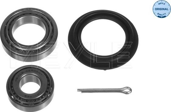 Meyle 614 160 0000 - Bearing Kit, wheel hub onlydrive.pro