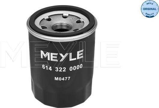 Meyle 614 322 0000 - Oil Filter onlydrive.pro