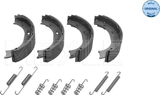 Meyle 014 042 0502/S - Piduriklotside komplekt,seisupidur onlydrive.pro