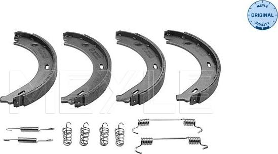 Meyle 014 042 0602/S - Piduriklotside komplekt,seisupidur onlydrive.pro