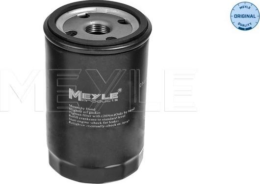 Meyle 014 018 0001 - Oil Filter onlydrive.pro