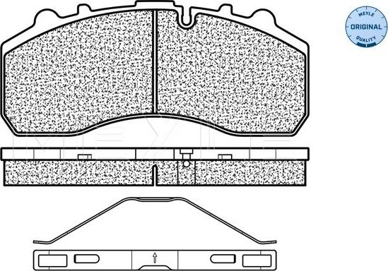 Meyle 025 290 8730/S - Brake Pad Set, disc brake onlydrive.pro