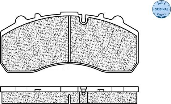 Meyle 025 290 8730/S - Brake Pad Set, disc brake onlydrive.pro