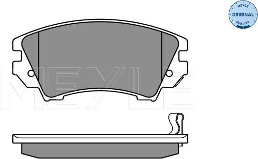 Meyle 025 244 1219/W - Brake Pad Set, disc brake onlydrive.pro