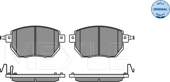 Meyle 025 240 5615/W - Brake Pad Set, disc brake onlydrive.pro