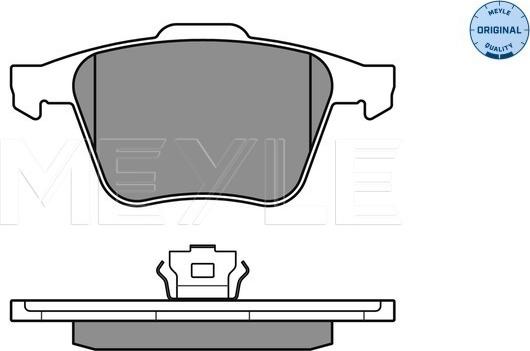 Meyle 025 241 4218 - Brake Pad Set, disc brake onlydrive.pro