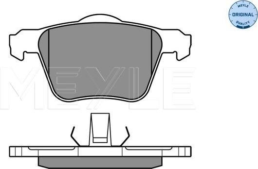 Meyle 025 241 4218 - Brake Pad Set, disc brake onlydrive.pro