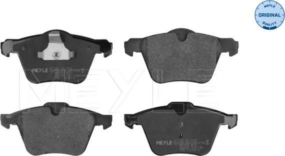 Meyle 025 241 4218 - Brake Pad Set, disc brake onlydrive.pro