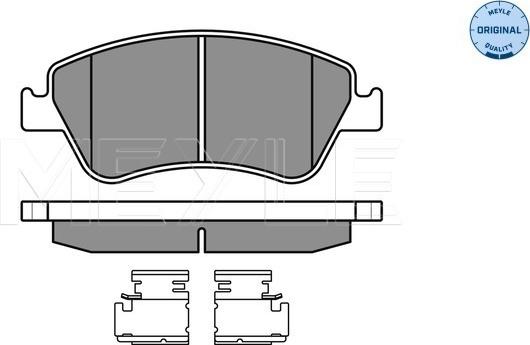 Meyle 025 241 2219/W - Brake Pad Set, disc brake onlydrive.pro