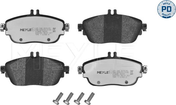 Meyle 025 248 6919/PD - Piduriklotsi komplekt,ketaspidur onlydrive.pro