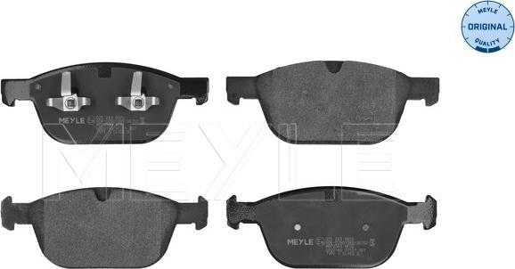 Meyle 025 243 9920 - Brake Pad Set, disc brake onlydrive.pro