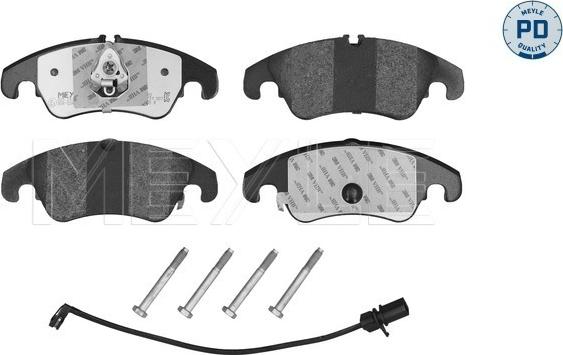 Meyle 025 247 4319/PD - Piduriklotsi komplekt,ketaspidur onlydrive.pro