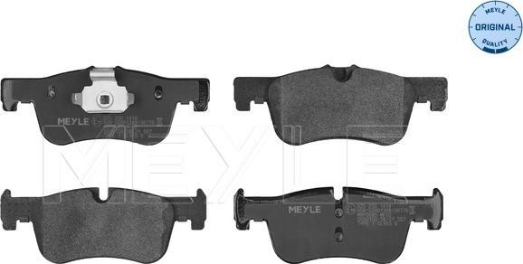 Meyle 025 250 1418 - Brake Pad Set, disc brake onlydrive.pro