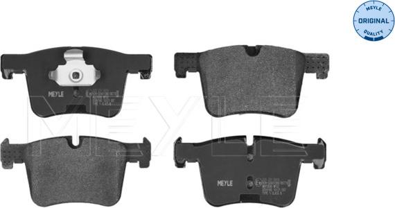 Meyle 025 251 9919 - Brake Pad Set, disc brake onlydrive.pro