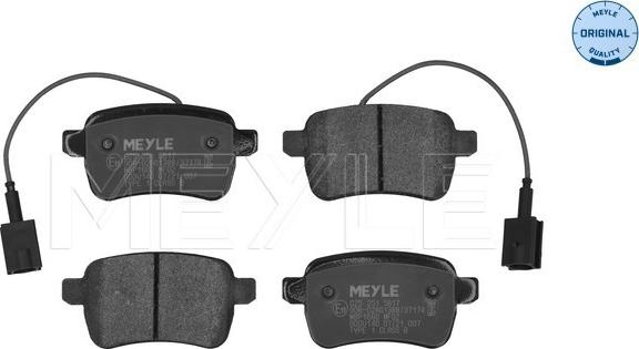 Meyle 025 251 5617 - Brake Pad Set, disc brake onlydrive.pro