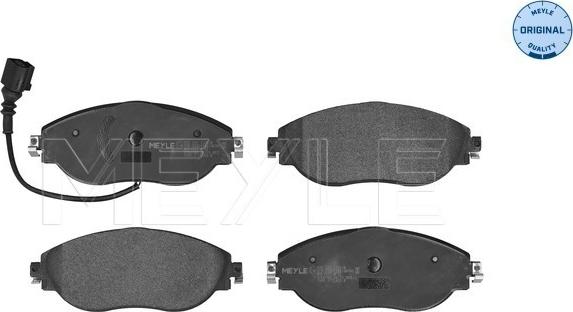 Meyle 025 251 1720/W - Brake Pad Set, disc brake onlydrive.pro