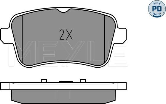 Meyle 025 252 1516/PD - Jarrupala, levyjarru onlydrive.pro