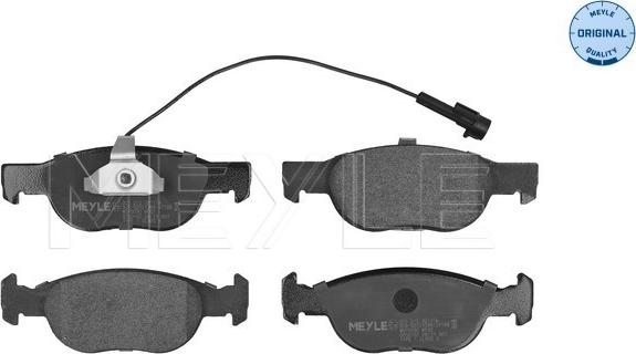 Meyle 025 219 3017/W - Brake Pad Set, disc brake onlydrive.pro