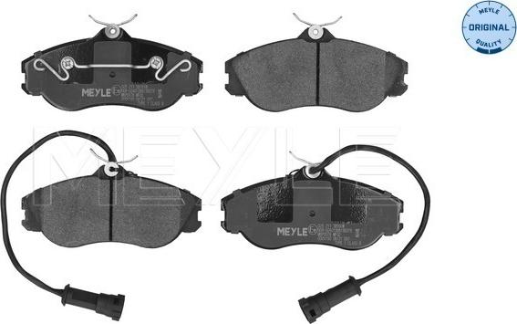 Meyle 025 211 3819/W - Brake Pad Set, disc brake onlydrive.pro