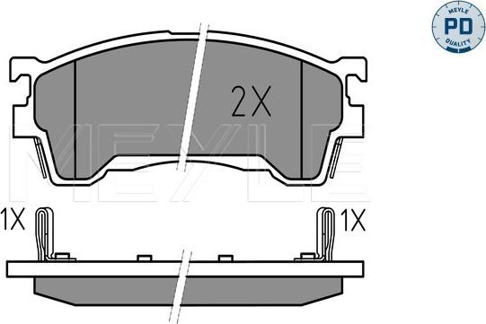 Meyle 025 217 5416/PD - Jarrupala, levyjarru onlydrive.pro