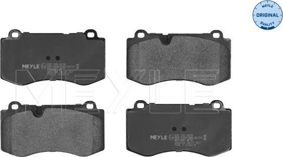 Meyle 025 239 6018 - Brake Pad Set, disc brake onlydrive.pro