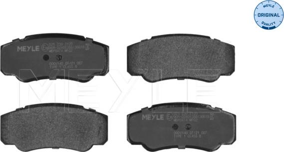 Meyle 025 239 2120 - Brake Pad Set, disc brake onlydrive.pro