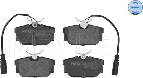 Meyle 025 234 4616/W - Jarrupala, levyjarru onlydrive.pro