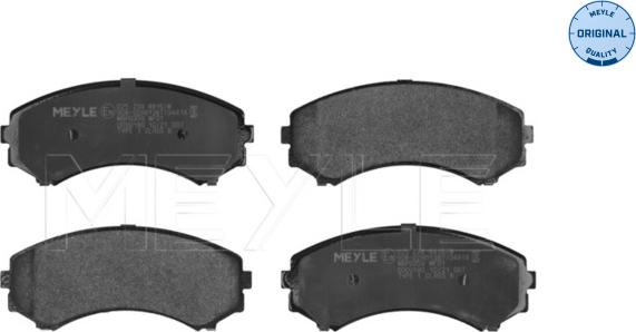 Meyle 025 234 8816/W - Brake Pad Set, disc brake onlydrive.pro