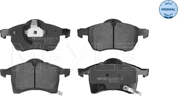 Meyle 025 230 5719/W - Brake Pad Set, disc brake onlydrive.pro