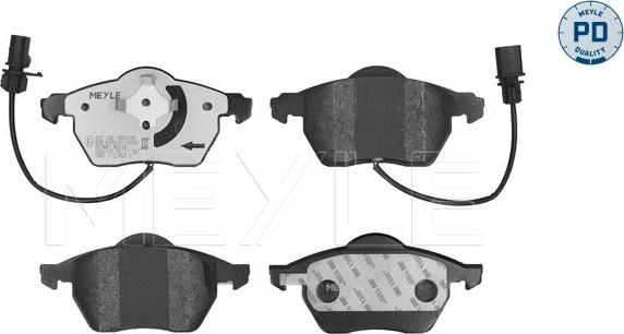 Meyle 025 230 1820/PD - Brake Pad Set, disc brake onlydrive.pro