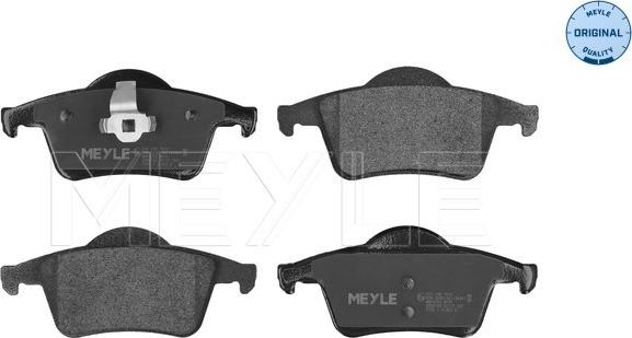 Meyle 025 230 7616 - Brake Pad Set, disc brake onlydrive.pro