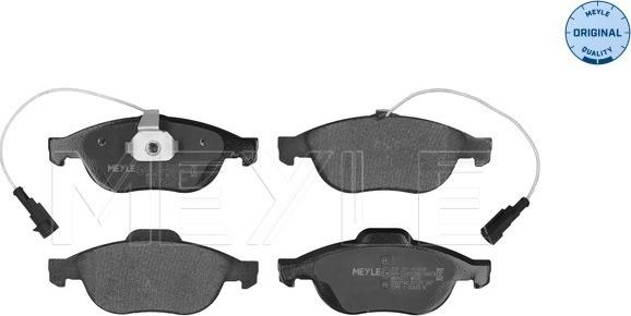 Meyle 025 231 4119/W - Brake Pad Set, disc brake onlydrive.pro