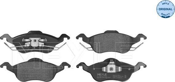 Meyle 025 231 5419 - Brake Pad Set, disc brake onlydrive.pro