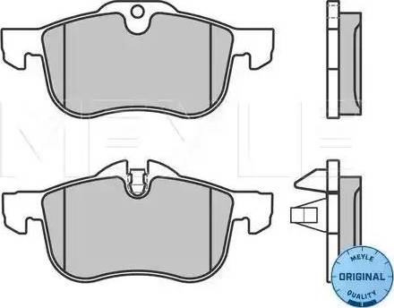 Meyle 025 231 1218 - Brake Pad Set, disc brake onlydrive.pro