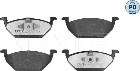 Meyle 025 231 3019/PD - Brake Pad Set, disc brake onlydrive.pro