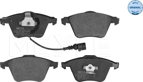 Meyle 025 238 0120/W - Piduriklotsi komplekt,ketaspidur onlydrive.pro